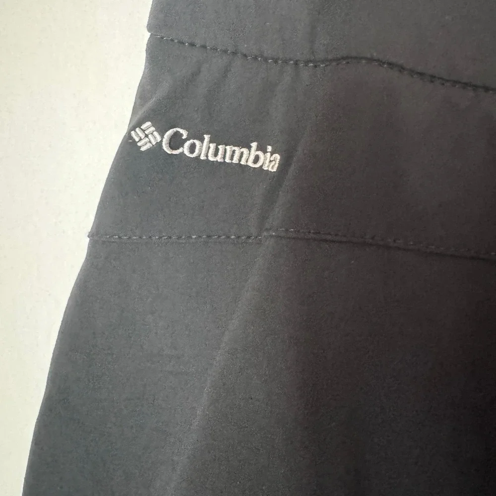 Columbia Women Black Hiking Skort Active Athletic Pull On Skirt Size M